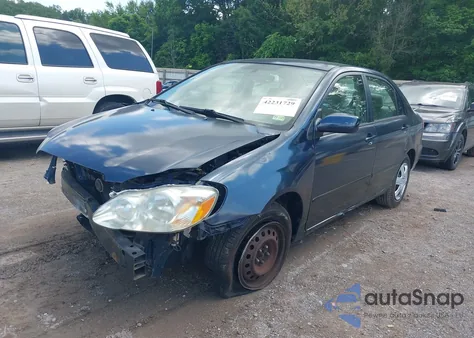 2007 Toyota Corolla Le from USA, damaged, VIN 2T1BR32E67C749653